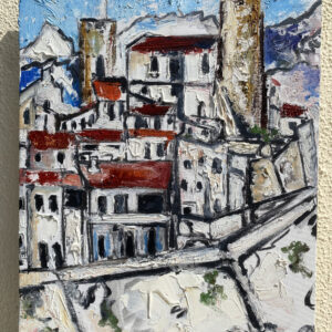 #003 - Antibes - huile sur toile