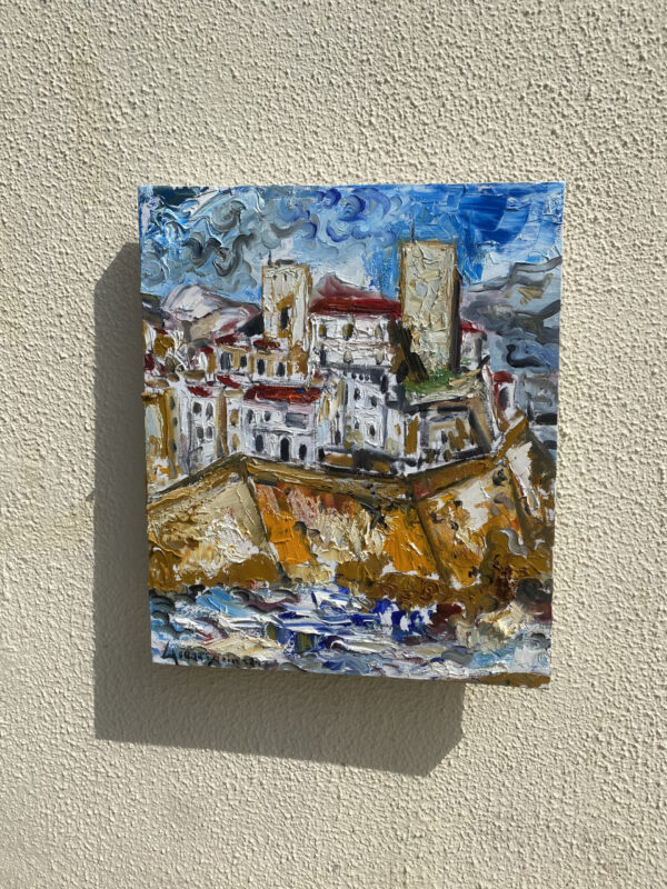 #004 - Antibes - huile sur toile - Image 2