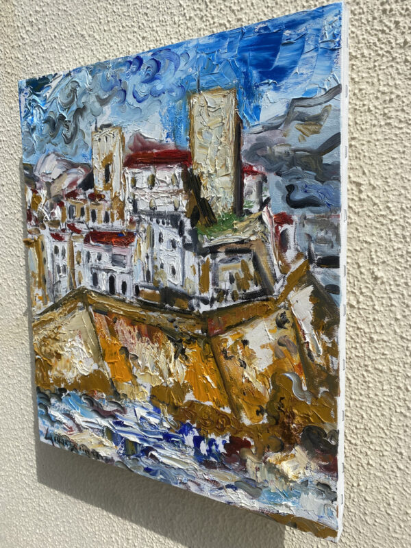 #004 - Antibes - huile sur toile - Image 3