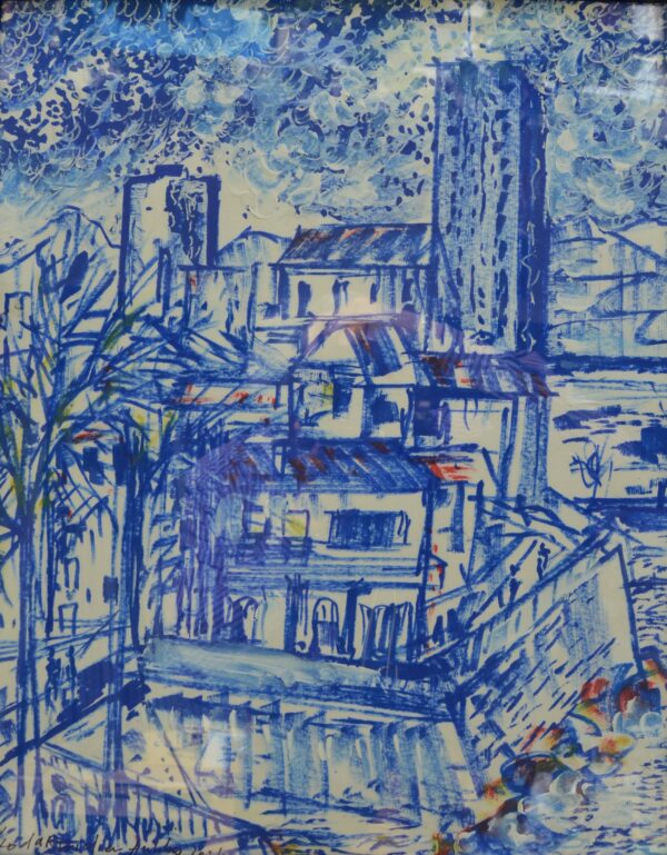 #051 - Antibes - estampe