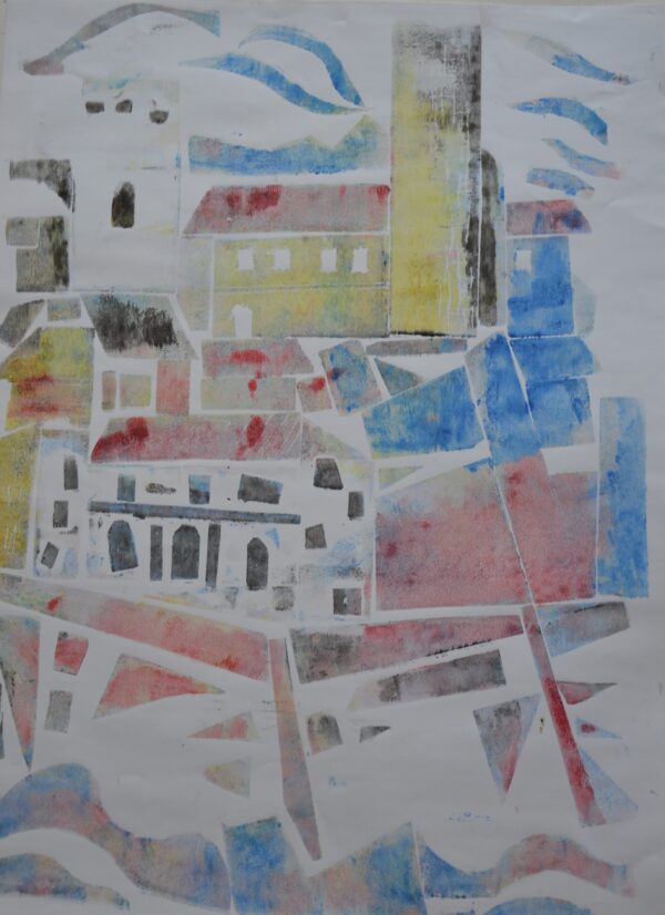 #046 - Antibes - estampe