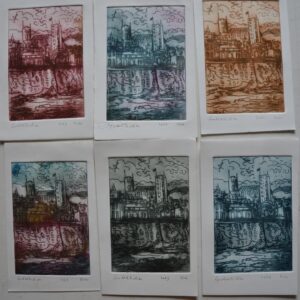 #040 - Antibes - lots de 6 estampes