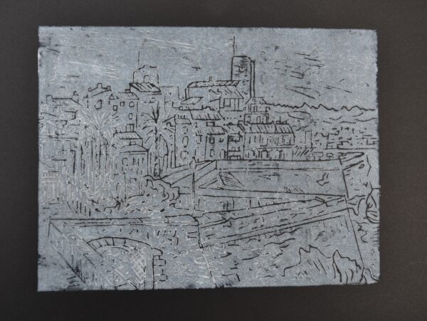 #030 - Antibes - estampe (variations colorées) - Image 4