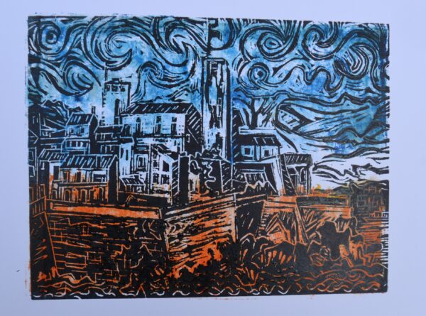 #025 - Antibes - estampe (avec nombreuses variations colorées) - Image 14