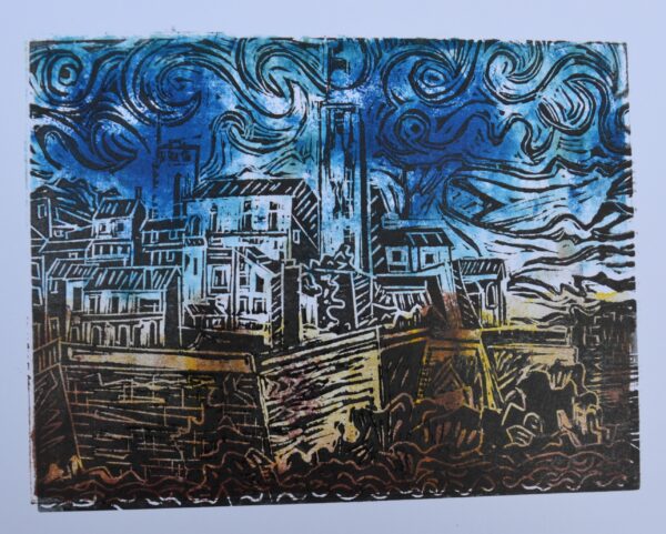 #025 - Antibes - estampe (avec nombreuses variations colorées) - Image 10