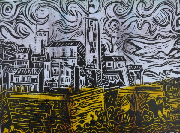 #025 - Antibes - estampe (avec nombreuses variations colorées) - Image 6