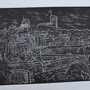 #018 - Antibes - lino
