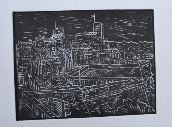 #018 - Antibes - lino
