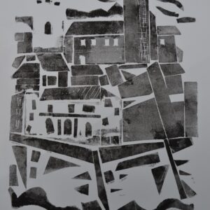 #012 - Antibes - estampage (8 variantes colorées)
