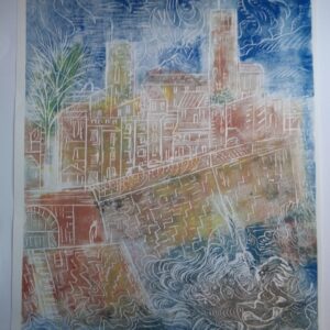 #062- Antibes - estampe