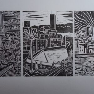 #068 - Antibes - 3 linos