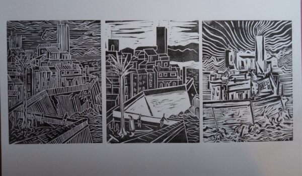 #068 - Antibes - 3 linos