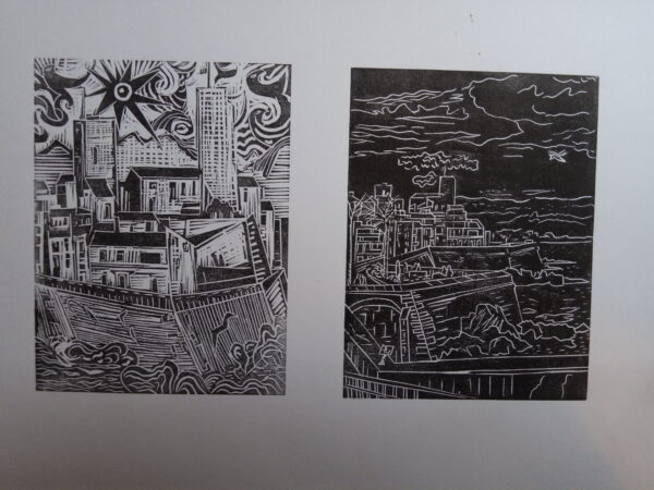 #069 - Antibes - 2 linos