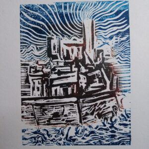 #070 - Antibes - lino