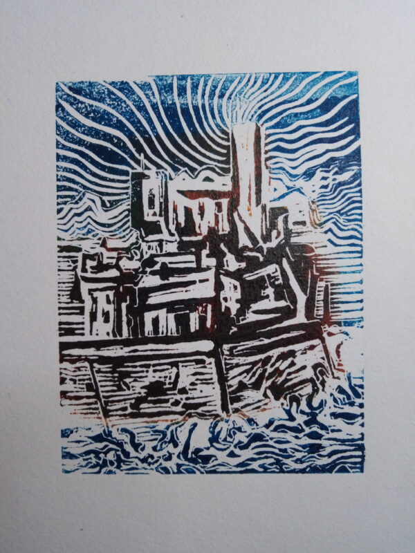 #070 - Antibes - lino