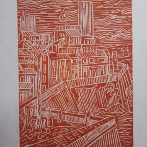 #073 - Antibes - lino
