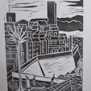 #074 - Antibes - lino