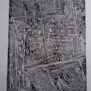 #081 - Antibes - gravure