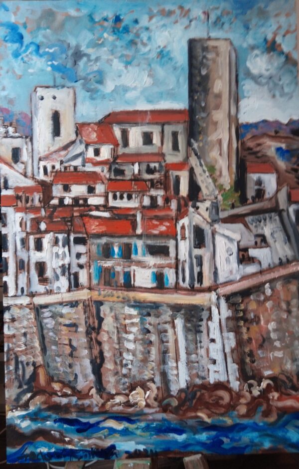 #097 - Antibes - toile