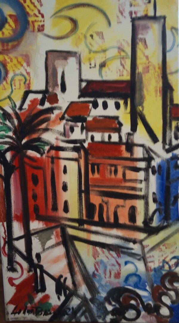 #109 - Antibes - toile