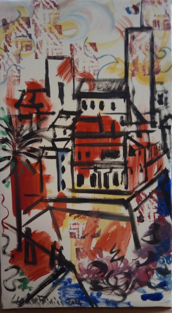 #110 - Antibes - toile