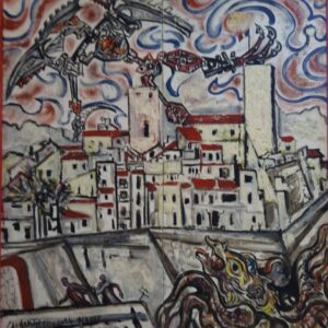 #119 - Antibes - grand format - diptyque au Waramer
