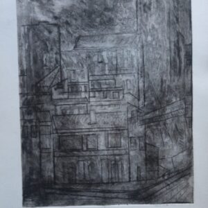 #124 - Antibes - estampe