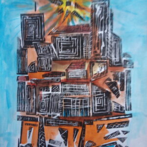 #127 - Antibes - estampe