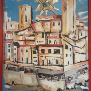 #128 - Antibes - estampe