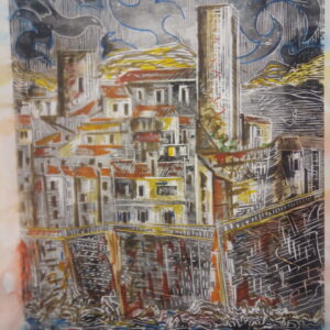 #131 - Antibes - estampe