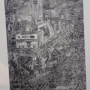 #133 - Antibes - estampe