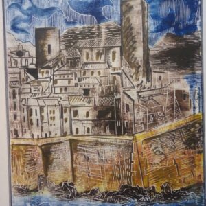 #135 - Antibes - estampe