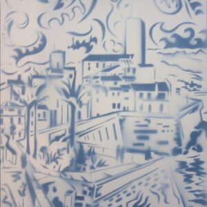 #139 - Antibes - estampe