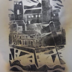 #142 - Antibes - estampe